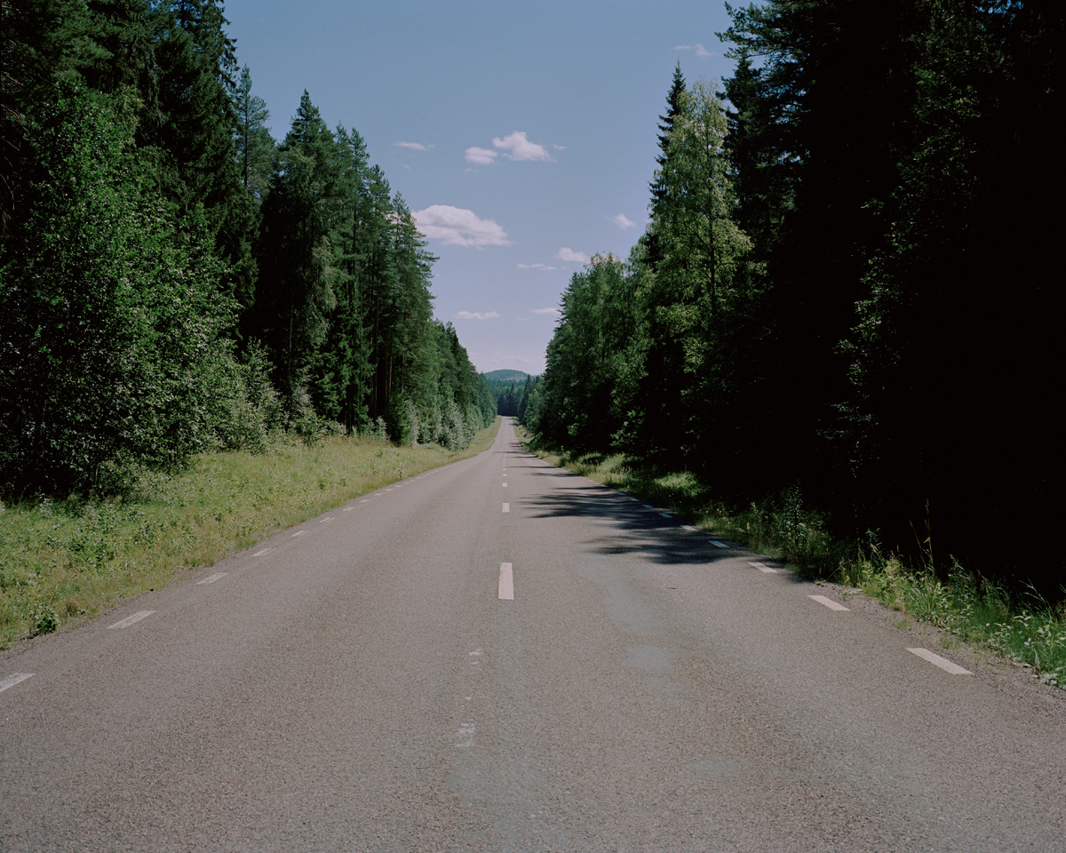 Road, Dalarna, July 2014