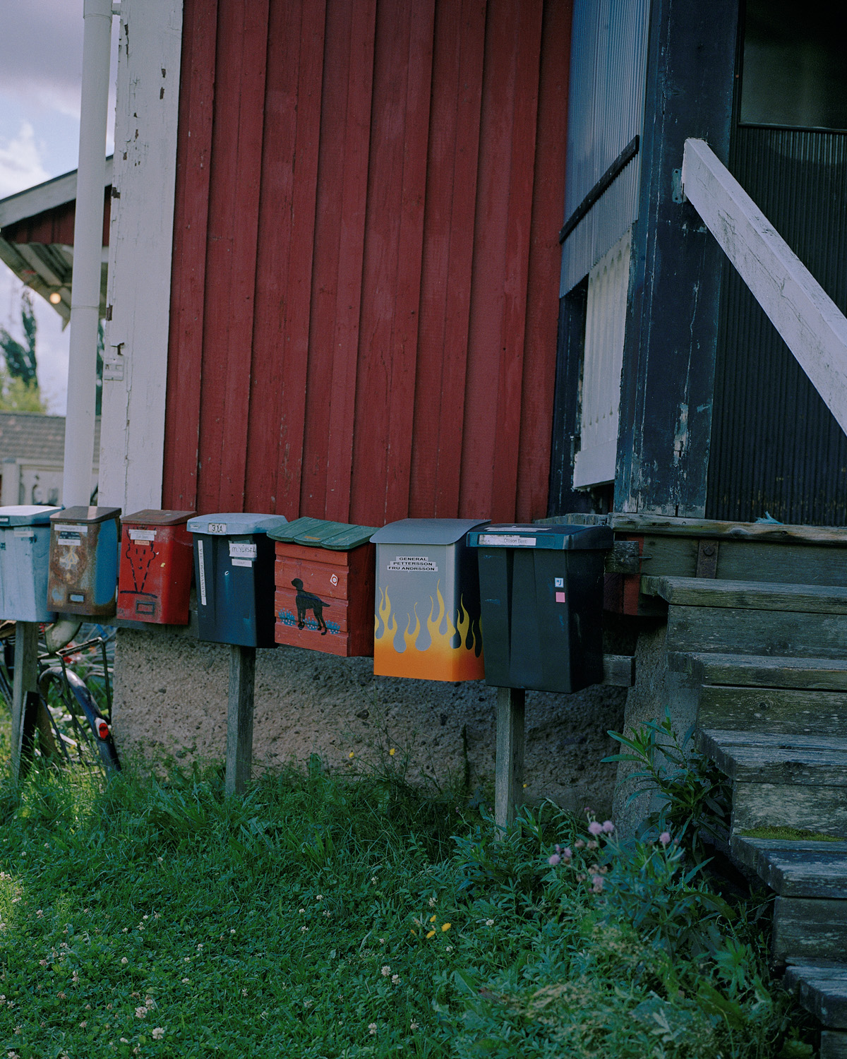 Postbox, Vansbro, July 2014