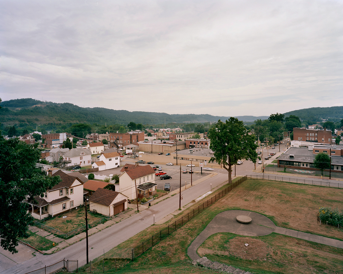 View from the Top, Grave Creek Mound, Moundsville, WV