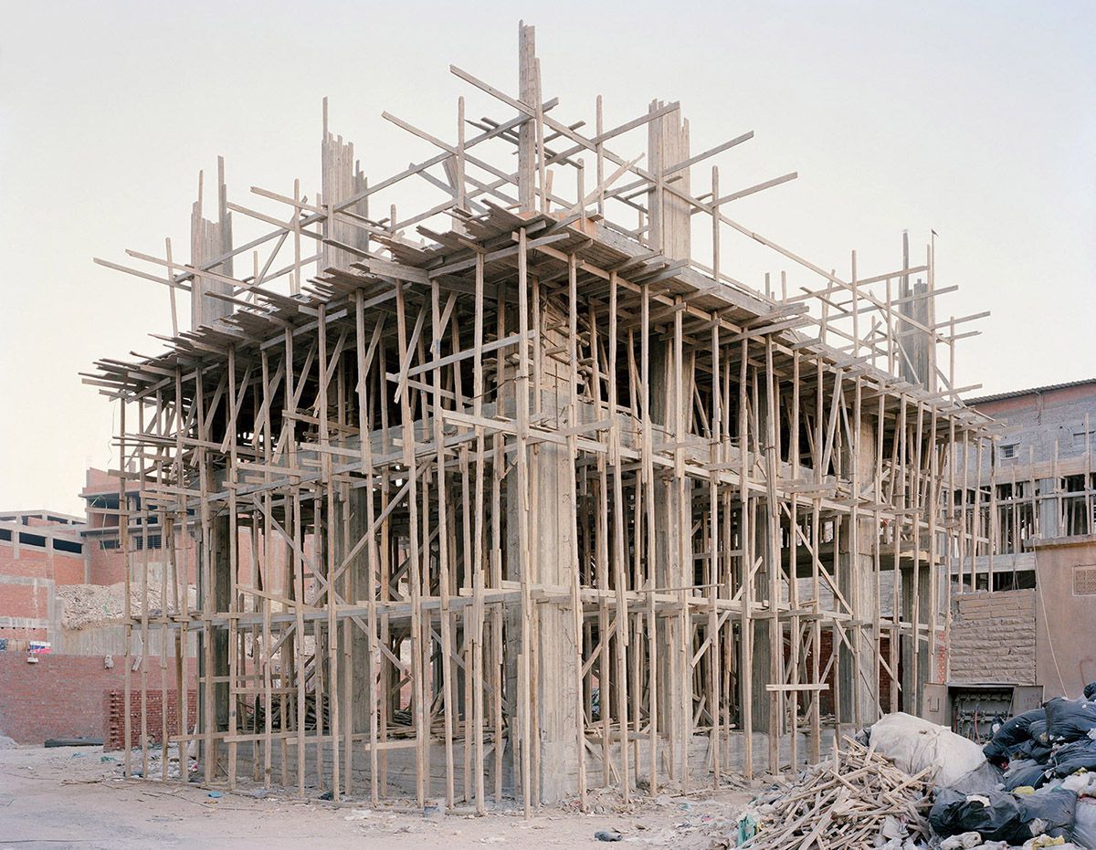 Construction in Manshiet Nasser, Cairo. 2012.