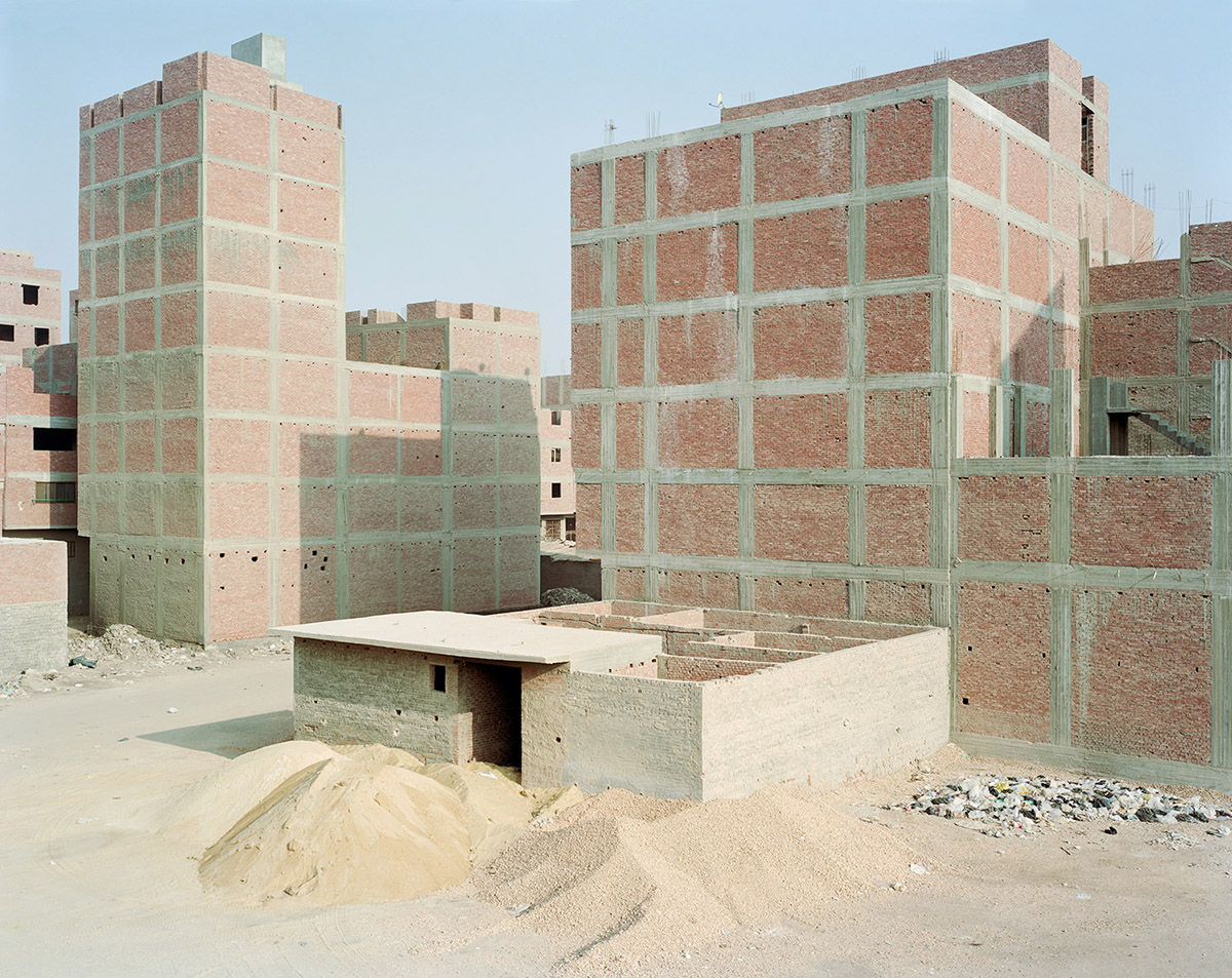 Construction along Ring Road; Maryouteya, Cairo. 2012.