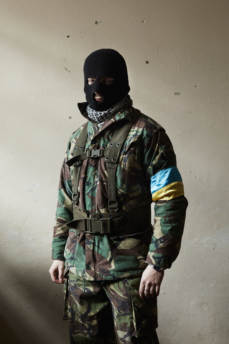 Oleg, Maidan defence group, Kalush, February 2014