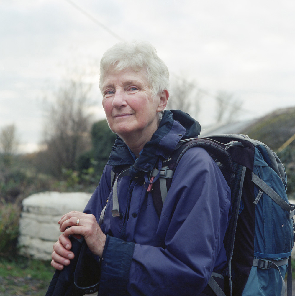 Linda Blackwell moved from Canada to Pembrokeshire over ten years ago. She formed the Carmarthenshire ramblers club, a club dedicated to walking the historical paths once traditionally walked by pilgrims and travelers hundreds of years ago.